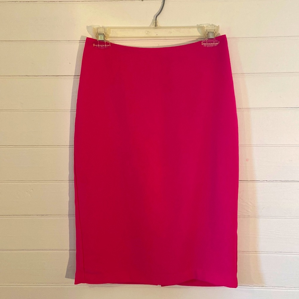 Banana Republic 2 bubblegum pink pencil skirt